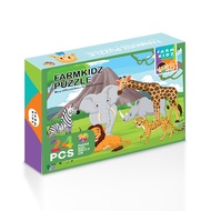 FK3-PZB-MIX20-H : Farmkidz Puzzle BOX 24PCS (FK3-PZB-MIX20-H) : W15.4xH11.7xS3 cm.