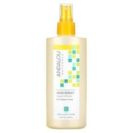 Andalou Naturals, Hair Spray, Brilliant Shine, For Medium Hold, Sunflower &amp; Citrus , 8.2 fl oz (242