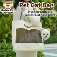 Cat Bag Portable Breathable Pet Bag Large Capacity Cat And Dog Shoulder Bag Canvas Pet Cat Bag