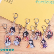JENNIFERDZSG Mo Dao Zu Shi Keychain, Mo Dao Zu Shi Anime BL Anime Acrylic Keyring, Wei Wuxian Cartoo