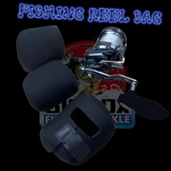 _SignoxTackle_ Drum Reel Bag for Shimano/Daiwa/AbuGarcia Fishing Reel Cover Beg Mesin Pancing