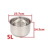🔥[SPECIAL OFFER]🔥304 stainless steel rice cooker inner container Non stick Cooking Pot Replacement Accessories kitchen f
