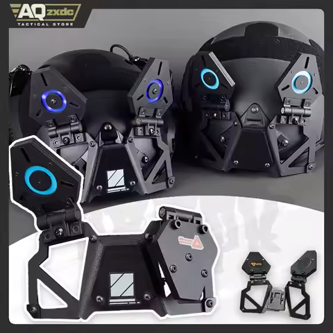 AQzxdc Tactical Helmet Colokai Cat Ear Ornaments HK416 Girls Frontline Chase COS Props for Airsoft P