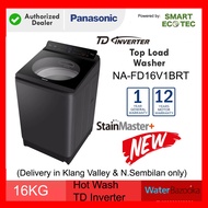 Panasonic 16KG Top Load Washing Machine | NA-FD16V1BRT, NA-FD16V1B (Washer,Top Loader,Mesin Basuh,洗衣机)