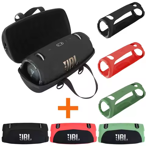 New Hard EVA Outdoor Travel Bags Carry Storage Box + Soft Silicone Case For JBL Xtreme 3 Bluetooth S