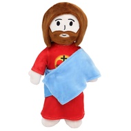 13" Jesus Plush Toy My Friend Jesus Stuffed Animal Heart of Jesus Plushie Savior Doll for Church Sun