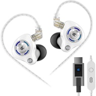 KZ Gale USB C Headphones, Wired Earbuds for Samsung S25 S24 S23 FE S22 S21 S20 A53 A54 Type C IEM Ea