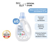 BZU BZU Baby Laundry Detergent and Softener (1L x 6)
