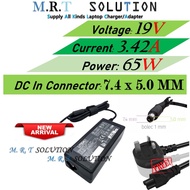 For Acer Nitro Gaming XZ306C 3.42A 7.4*5.0MM Monitor Charger