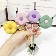 Car Data Cable Three-in-One Cute Android Domestic Mobile Phone Car Charging Cable One for Three Girl