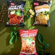🍜 Vit's Instant Noodles – Pan Mee Goreng Pedas & Carbonara Series, Perisa Ayam Penyet, Halal Certifi