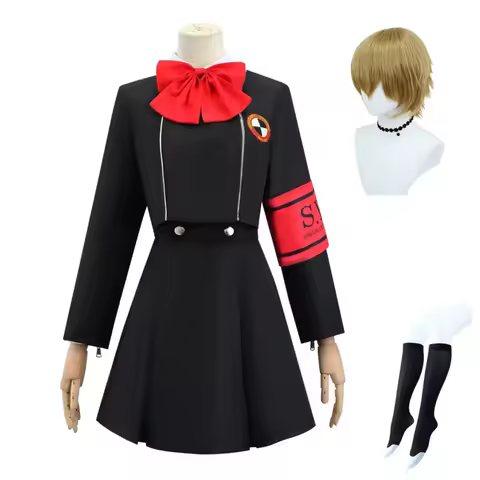 Aigis Main Female PGens School Uniform Aigis Heroine Cosplay Costume Wig;2,f;5.n