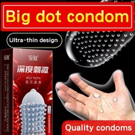 10pcs big dotted condom with spike durex ultra thin sex contraceptive pills ring premiere condom