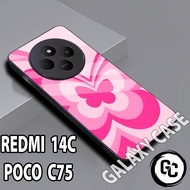 Glossy Softcase poco C75/case REDMI 14C Girls/casing poco C75/Case REDMI 14C glitter/case poco c75