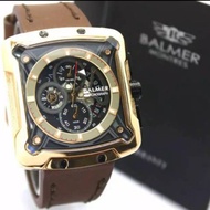 Balmer 7982 Cronograp Watch Original Official Guarantee - Original Watch Dark Brown Strap