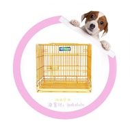 Fujiali Dog Cage Small Dog Folding Dog Cage Cat Cage Teddy Cage Fence Medium Indoor with Toiletsc-8