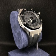 《改裝訂製》G-SHOCK特別限量版 男裝女裝手錶鋼錶 農家橡樹  Casioak Casio G Shock Special Limted Edition GA2100 Luxury Men Lad