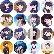 Komi Can't Communicate Komi Shouko Button Badge 58mm