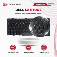 Dell Latitude 5280 5290 7280 7290 Enter Large Backlite Keyboard