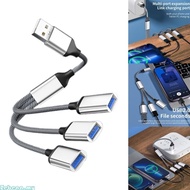 Zebeaa USB to USB 2 0 Adapter OTG Charger Cable 3 in 1 USB 2 0 Splitter Fast Charging with USB 2 0 C