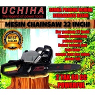 mesin CHAINSAW Uchiha chain saw gergaji tebang pohon kayu besar