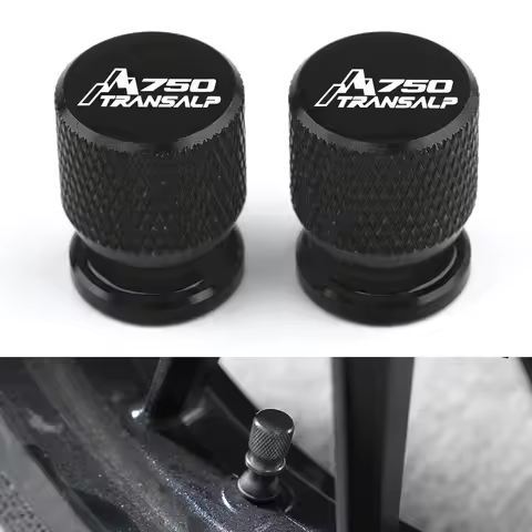 Motorcycle Accessorie CNC Aluminum Wheel Tire Valve Stem Airtight caps NEW For Honda TRANSALP XL750 