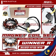Magnet Coil 100% ORIGINAL HONDA WINNER R PNP Stator Comp Fuel Coil Assy 31120-K45-N41 Original Spec 