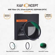 KNF Filter CPL 37mm Slim MC GERMAN OPTIC Camera Kamera Aksesori