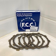 FCC-GK3 CLUTCH PLATE SET (5TN) JUPITER Z VEGA R/ JUPITER/ F1ZR ORIGINAL FCC/ FCC CLUTCH PLATE/