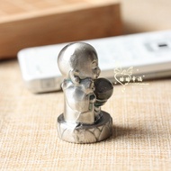 Limited Japanese Imperial Guard Fushimi Inari Taisha Handmade Crystal Ksitigarbha Desktop Small Orna