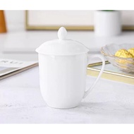 Ceramic Mug With White Lid