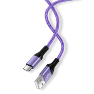 USB Type C to A Cable Fast Charging, 10ft Nylon Braided 3.1A Android Charger Quick Phone Power Cord 