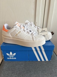 全新 Adidas Stan Smith Bonega W 粉橙色 厚底波鞋 (購於專門店)