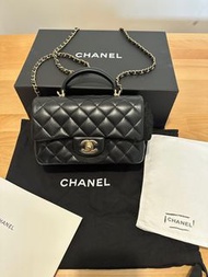 Chanel Mini CF 20cm with handle