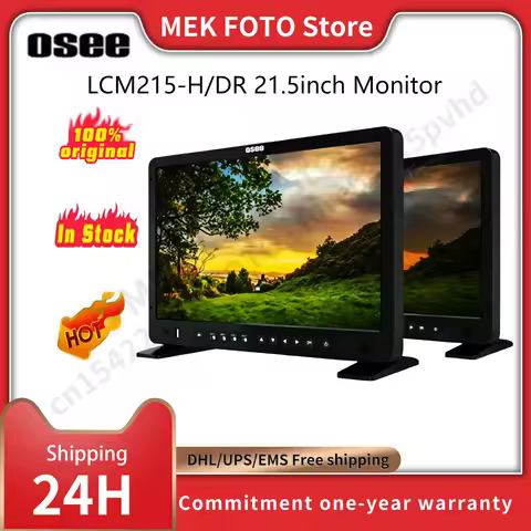 Osee LCM215-H/DR+ Monitor 21.5inch 1500nits HDR Field Production Monitor Kit HDMI-compatible & SDI F