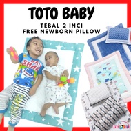 TOTO COMFORTER BABY SET TILAM BAYI TRAVEL TEBAL BOLEH LIPAT RINGAN BOLEH BASUH MASUK MESIN MATTRESS 