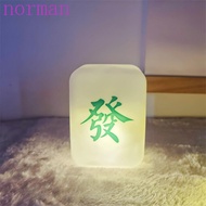 NORMAN Mahjong Night Light Gift Small Table lamp Atmosphere Light Eye Care Desktop Decorative Lamp