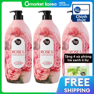 Aekyung | Sữa tắm hương hoa hồng ShowerMate 900g x 3 chiếc