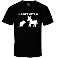 KATUN Kaos I DON'T I COULDN'T GIVE A RATS-ASS HUMOROUS FUNNY Tshirt Cotton Material Casual Unisex La