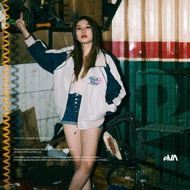 Oneonenine Livz Varsity Eva Cream Jacket - Women's Varsity Jacket