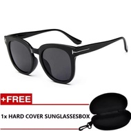 iShade 5090 Retro Black Sunglasses Spec Fashion Style Men Women - Black