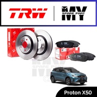 TRW  X50 Rear Disc Rotor & Disc Pad Set