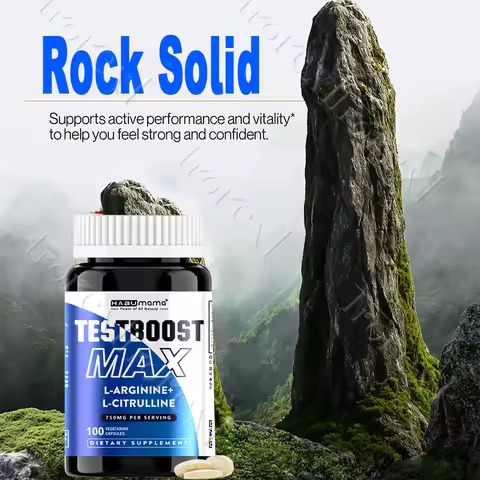 100pcs L-ARGININE Male Supplements for Vitality Renewal, Prolong Intimacy