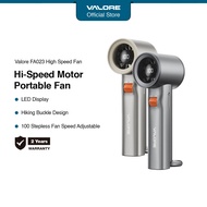 VALORE FA-023 High Speed Fan | GREY / GOLDEN | LED Display | 100 Stepless Fan Speed Adjustable