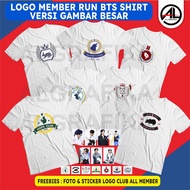 BTS LOGO T-SHIRT BTS RUN BTS KPOP MEMBER CLOTHES LARGE PICTURE VERSION