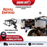 Royal Enfield Pannier Mounting Kit Black Motorcycle Saddlebag Support Bracket Accessories by Authori