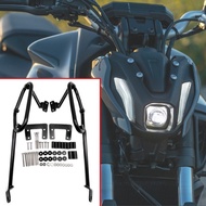 Big sale 2023 New MT07 FZ07 Motorcycle Frame Bag Carrier Rack Side Bags Panniers Holder Bracket Fit 