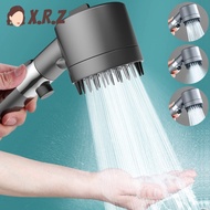 Supercharged shower head Filtratio strong home bath filter Rain Shower Shower Shower Head set shower head Pressurized shower 3 nozzle shower Black handheld spray shower head Purple