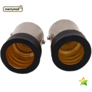 MERLYMALL Lamp Holder, E15D to E14 Converter Halogen Light Base, Durable B15 to E12 Screw Bulb Socket Adapter LED Light Bulb Holder LED Saving Light