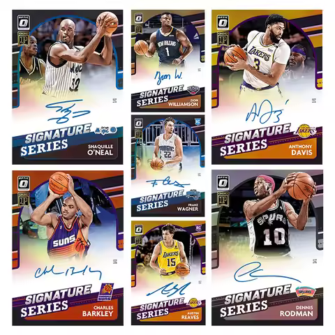 Panini Basketball Star Card Diy Homemade Charles Barkley Shaquille O'neal Zion Jalen Suggs Collectio